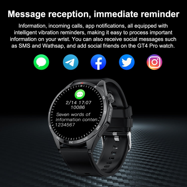 LEMFO GTS4/LT09 1.5 inch IP67 Fitness Wellness Smart Watch Support Bluetooth Call / Sleep / Blood Oxygen / Heart Rate Health Monitor, Silicone Strap(Balck) - Smart Watches by LEMFO | Online Shopping UK | buy2fix