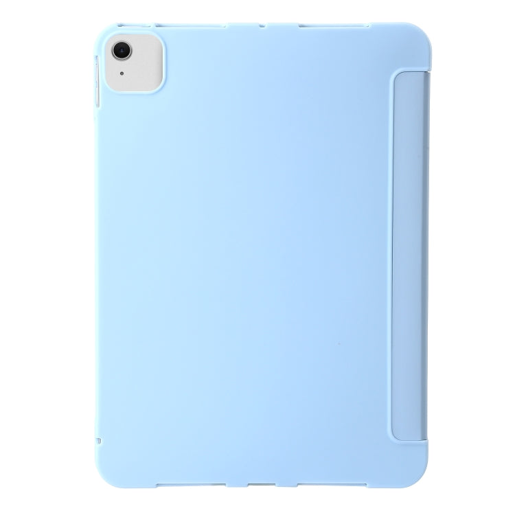 For iPad Air 13 2024 TPU Deformation Flip Leather Tablet Case with Holder(Sky Blue) - iPad Air 13 2024 Cases by buy2fix | Online Shopping UK | buy2fix