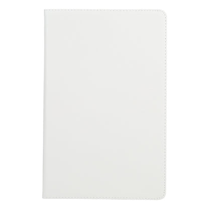 For iPad Air 11 2024 360 Degree Rotation Litchi Texture Leather Tablet Case with Holder(White) - iPad Air 11 2024 Cases by buy2fix | Online Shopping UK | buy2fix