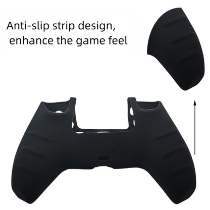 For Sony PS5 Silicone Gamepad Protective Case(Black) - Cases by buy2fix | Online Shopping UK | buy2fix