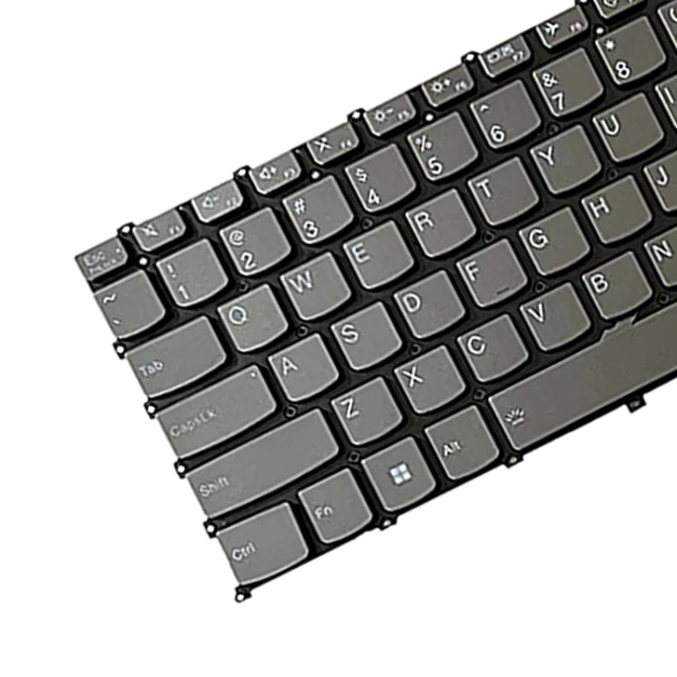 For Lenovo IdeaPad 5 / Yoga Slim 7 Pro US Version Laptop Backlight Keyboard, F10 Key with Phone Icon(Grey) - Lenovo Spare Parts by buy2fix | Online Shopping UK | buy2fix