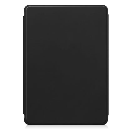 For iPad Pro 11 2024 Transparent Rotation Smart Leather Tablet Case with Keyboard(Black) - iPad Pro 11 2024 Cases by buy2fix | Online Shopping UK | buy2fix