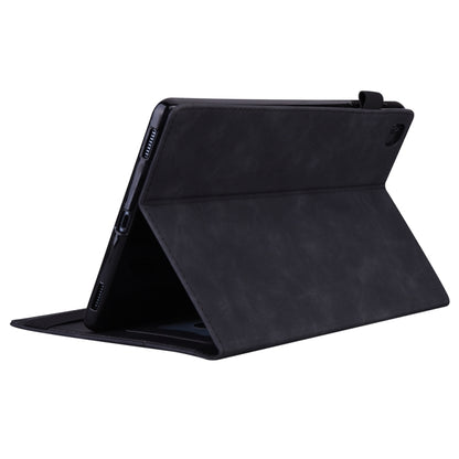 For iPad Pro 13 2024 Splicing Shockproof Leather Tablet Case(Black) - iPad Pro 13 2024 Cases by buy2fix | Online Shopping UK | buy2fix