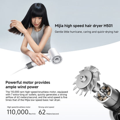 Xiaomi Mijia High Speed Hair Dryer H501,US Plug(Purple) - Hair Dryers & Accessories by Xiaomi | Online Shopping UK | buy2fix