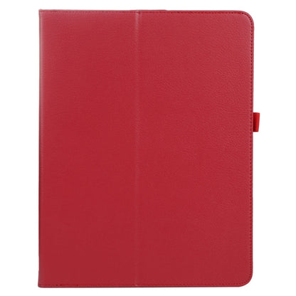 For iPad Pro 13 2024 Litchi Texture Solid Color Leather Tablet Case(Red) - iPad Pro 13 2024 Cases by buy2fix | Online Shopping UK | buy2fix