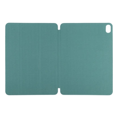 For iPad Air 11 2024 Double-sided Clip Non-buckle Magnetic PU Smart Tablet Case(Green) - iPad Air 11 2024 Cases by buy2fix | Online Shopping UK | buy2fix