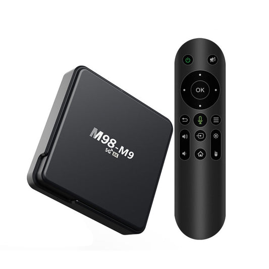 M98-M9 Quad-core ARM Cortex-A53 WiFi Bluetooth 4K HD Android TV Box, RAM:2GB+8GB(UK Plug) - Allwinner H3 by buy2fix | Online Shopping UK | buy2fix