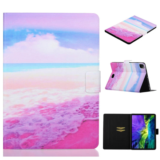 For iPad Pro 11 2024 Voltage Coloured Drawing Smart Leather Tablet Case(Marble) - iPad Pro 11 2024 Cases by buy2fix | Online Shopping UK | buy2fix