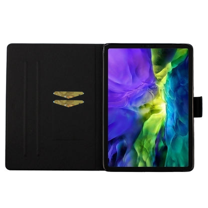 For iPad Pro 11 2024 Voltage Coloured Drawing Smart Leather Tablet Case(Dont Touch My Pad) - iPad Pro 11 2024 Cases by buy2fix | Online Shopping UK | buy2fix