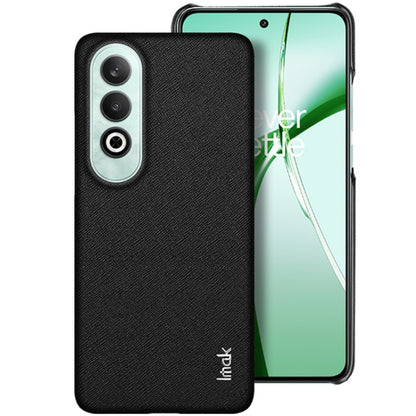 For OnePlus Nord CE4 5G imak Ruiyi Series PU + PC Phone Case(Cross Texture) - OnePlus Cases by imak | Online Shopping UK | buy2fix