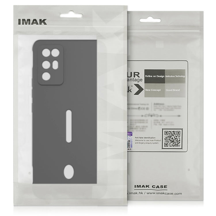 For Xiaomi Redmi 13 4G Global IMAK UC-4 Series Straight Edge TPU Soft Phone Case(White) - Redmi 13 Cases by imak | Online Shopping UK | buy2fix