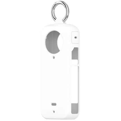 For Insta360 X3 Portable Silicone Protective Case(White) - Case & Bags by buy2fix | Online Shopping UK | buy2fix