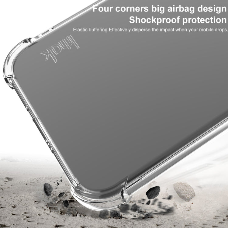 For Google Pixel 9 Pro XL imak Shockproof Airbag TPU Phone Case(Transparent Black) - Google Cases by imak | Online Shopping UK | buy2fix
