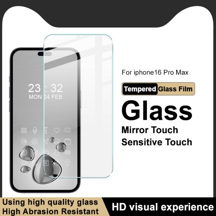 For iPhone 16 Pro Max imak H Series Full Screen Tempered Glass Film - iPhone 16 Pro Max Tempered Glass by imak | Online Shopping UK | buy2fix