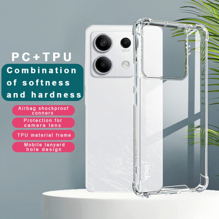 For Xiaomi POCO X6 5G IMAK Space Shield PC + TPU Airbag Shockproof Phone Case(Transparent) - Xiaomi Cases by imak | Online Shopping UK | buy2fix