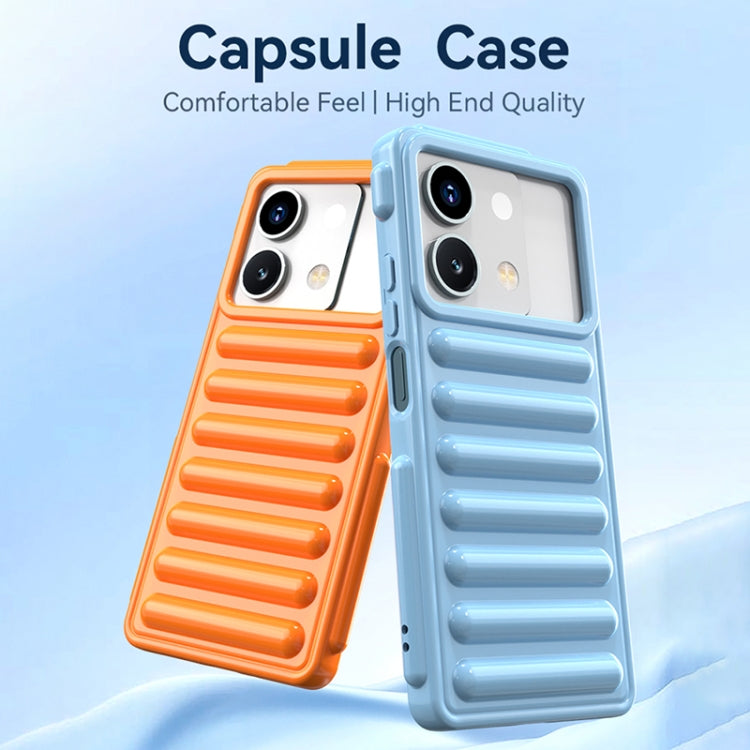 For Redmi K70 Capsule Series Candy Color TPU Phone Case(Green) - K70 Cases by buy2fix | Online Shopping UK | buy2fix