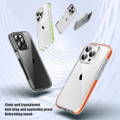 For iPhone 16 Plus TPE Airbag TPU+ PC Full Coverage Phone Case(Orange) - iPhone 16 Plus Cases by buy2fix | Online Shopping UK | buy2fix