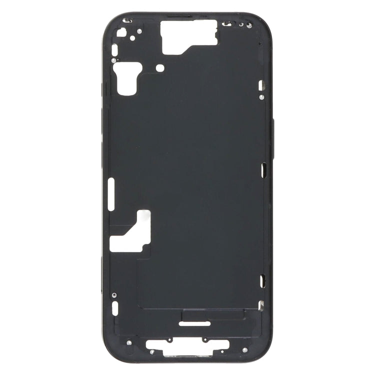 For iPhone 15 Middle Frame Bezel Plate with Side Keys + Card Tray, Version:China Version(Black) - LCD Related Parts by buy2fix | Online Shopping UK | buy2fix