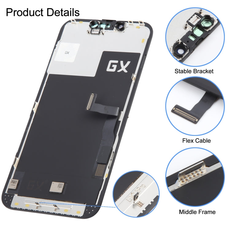 GX Hard OLED Screen For iPhone 13 Pro - LCD Related Parts by GX | Online Shopping UK | buy2fix