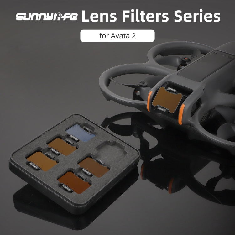 For DJI Avata 2 Sunnylife Camera Lens Filter, Filter:ND16 - Mavic Lens Filter by Sunnylife | Online Shopping UK | buy2fix