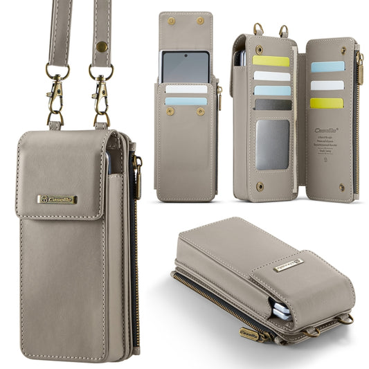 For Samsung Z Fold Series CaseMe Me50 Mini Lanyard Universal Bag(Khaki) - Galaxy Z Fold6 5G Cases by CaseMe | Online Shopping UK | buy2fix