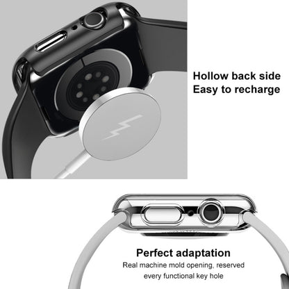 For Apple Watch Series 10 42mm imak Integrated Watch Case with Film(Silver) - Watch Cases by imak | Online Shopping UK | buy2fix