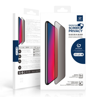 For iPhone 16 5pcs DUX DUCIS 0.33mm 9H High Aluminum Anti-spy HD Tempered Glass Film - iPhone 16 Tempered Glass by DUX DUCIS | Online Shopping UK | buy2fix