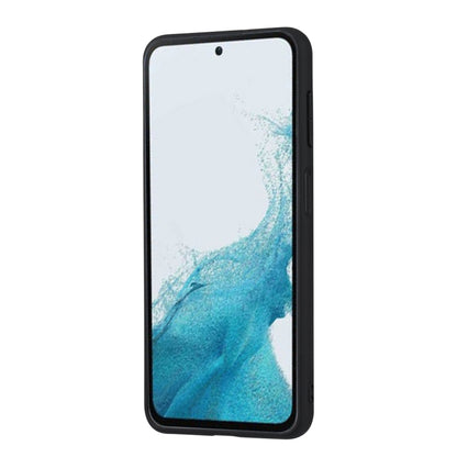 For Samsung Galaxy S25+ 5G Calfskin Card Slot TPU Hybrid PU Phone Case(Black) - Galaxy S25+ 5G Cases by buy2fix | Online Shopping UK | buy2fix