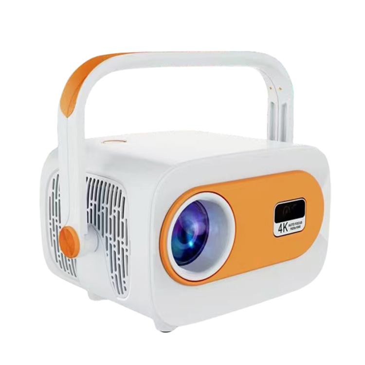 JY325 1280 x 720P 200ANSI Amlogic H713 CPU Android 11.0 Portable Projector, AU Plug(White) - LED Projector by buy2fix | Online Shopping UK | buy2fix