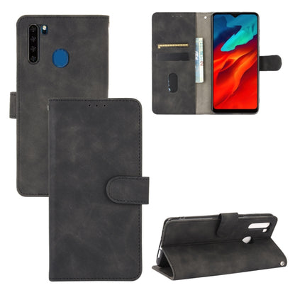 For Blackview A80 Pro Solid Color Skin Feel Magnetic Buckle Horizontal Flip Calf Texture PU Leather Case with Holder & Card Slots & Wallet(Black) - More Brand by buy2fix | Online Shopping UK | buy2fix