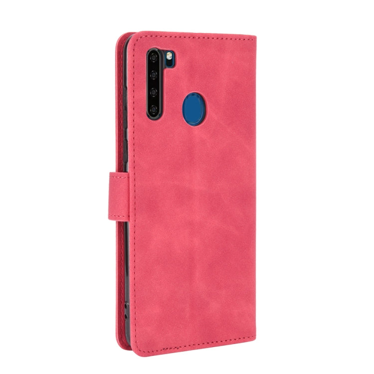 For Blackview A80 Pro Solid Color Skin Feel Magnetic Buckle Horizontal Flip Calf Texture PU Leather Case with Holder & Card Slots & Wallet(Rose Red) - More Brand by buy2fix | Online Shopping UK | buy2fix