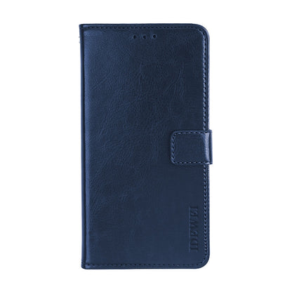 For Blackview BV5500 idewei Crazy Horse Texture Horizontal Flip Leather Case with Holder & Card Slots & Wallet(Dark Blue) - More Brand by idewei | Online Shopping UK | buy2fix