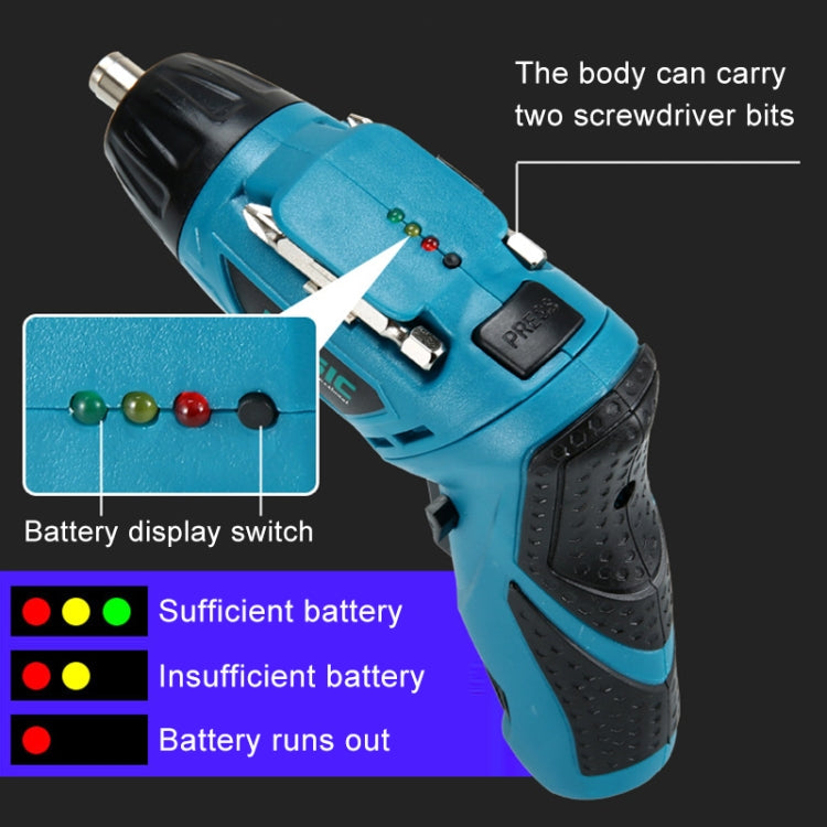 KANGRUI 4.8V Multi-functional Household Electric Screwdriver Electric Drill Electric Screwdriver Set - Drill & Drill Bits by buy2fix | Online Shopping UK | buy2fix