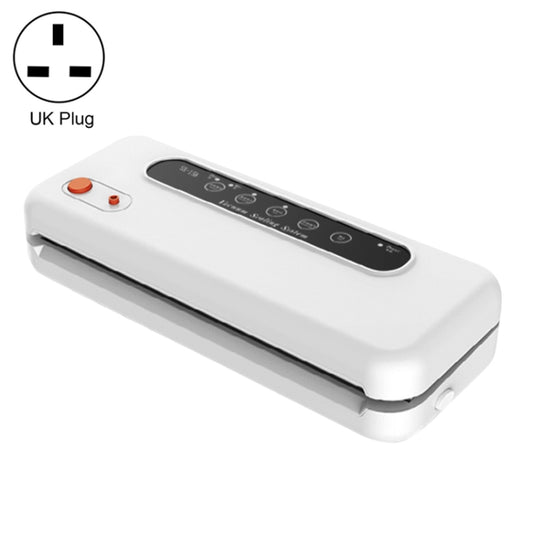 Household Commercial Food Vacuum Plastic Packaging Machine Sealer Closer Machine, UK Plug(White) - Preservation Supplies by buy2fix | Online Shopping UK | buy2fix