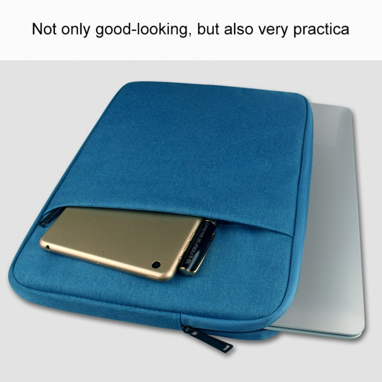 Universal Wearable Business Inner Package Laptop Tablet Bag, 14.0 inch and Below Macbook, Samsung, for Lenovo, Sony, DELL Alienware, CHUWI, ASUS, HP(Navy Blue) - 14.1 inch by buy2fix | Online Shopping UK | buy2fix