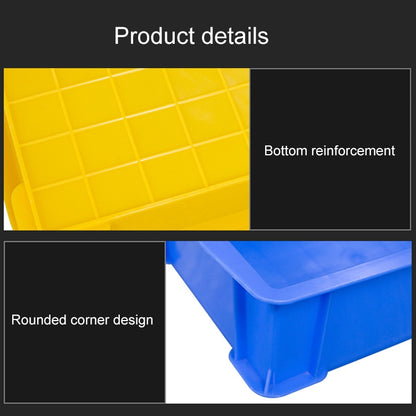 Thick Multi-function Material Box Brand New Flat Plastic Parts Box Tool Box, Size: 30.2cm x 20.9cm x 8.3cm(Blue) - Storage Bags & Boxes by buy2fix | Online Shopping UK | buy2fix