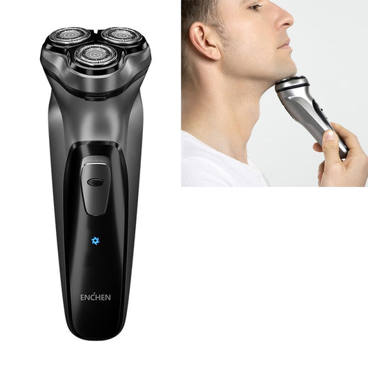 Original Xiaomi Voltage Universal Fit Water Proof Triple Rotary Double Ring Blade Shaving Head Electric Rechargeable Shaver For Men, CN Plug - Electric Shavers by Xiaomi | Online Shopping UK | buy2fix
