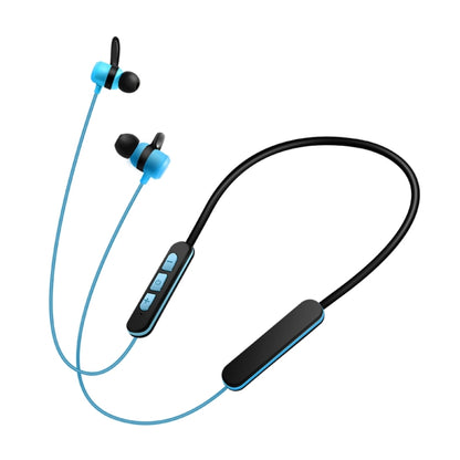 BT-KDK58 In-Ear Wire Control Sport Magnetic Suction Wireless Bluetooth Earphones with Mic, Support Handfree Call, For iPad, iPhone, Galaxy, Huawei, Xiaomi, LG, HTC and Other Smart Phones(Blue) - Neck-mounted Earphone by buy2fix | Online Shopping UK | buy2fix