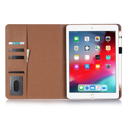 Retro Book Style Horizontal Flip PU Leather Case for iPad Air 13 2024 / iPad Pro 12.9 inch (2018), with Holder & Card Slots & Wallet (Black) - iPad Pro 12.9 (2018) Cases by buy2fix | Online Shopping UK | buy2fix