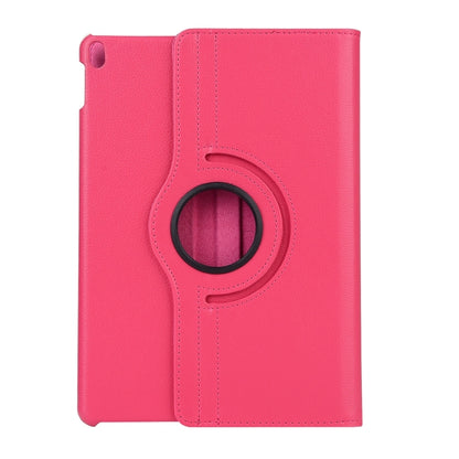 Litchi Texture 360 Degree Spin Multi-function Horizontal Flip Leather Protective Case with Holder for iPad Pro 10.5 inch / iPad Air (2019) (Magenta) - iPad Pro 10.5 inch Cases by buy2fix | Online Shopping UK | buy2fix