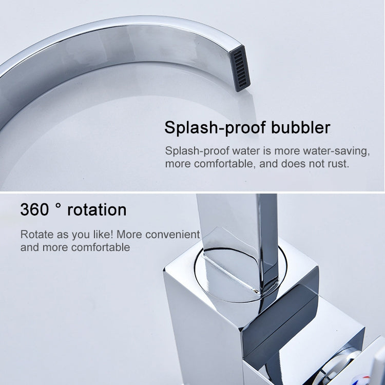 Rotatable Faucet Sinks Cold And Hot Water Tap, CN Plug - Faucets & Accessories by buy2fix | Online Shopping UK | buy2fix