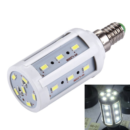 5W PC Case Corn Light Bulb, E14 380LM 24 LED SMD 5730, AC 85-265V(White Light) - LED Blubs & Tubes by buy2fix | Online Shopping UK | buy2fix