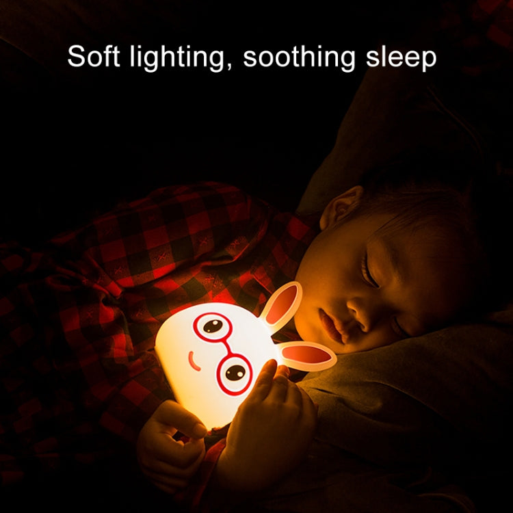 Cartoon Colorful Changing Touch Pat Sensor Night Light , Creative USB Charging LED Decoration Lamp Novelty Gift - Night Lights by buy2fix | Online Shopping UK | buy2fix