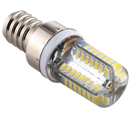 E12 SMD 3014 64 LEDs Dimmable LED Corn Light, AC 220V (White Light) - LED Blubs & Tubes by buy2fix | Online Shopping UK | buy2fix