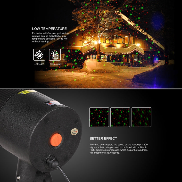 Blinblin CMF-A103 3W IP65 Waterproof ABS Shell Landscape Light, Dynamic Red + Green Laser Mini Outdoor Lamp - Street Lights by buy2fix | Online Shopping UK | buy2fix