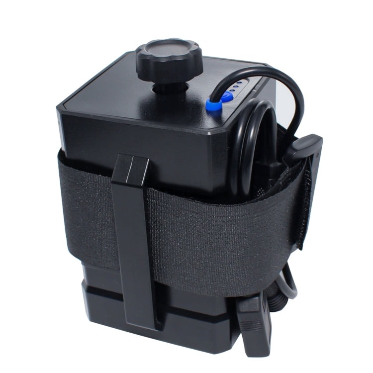 3 Sections 18650/26650 IPX7 Waterproof Battery Box with 12v Round Head & 5v USB Connector Output Voltage Does Not Include Battery(Black) - Power Bank Box by buy2fix | Online Shopping UK | buy2fix