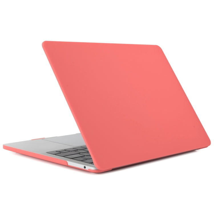 For MacBook Air 13.3 inch A1932 2018 & A2179 2020 & A2337 Laptop Matte Style Protective Case(Coral Red) - MacBook Air Cases by buy2fix | Online Shopping UK | buy2fix