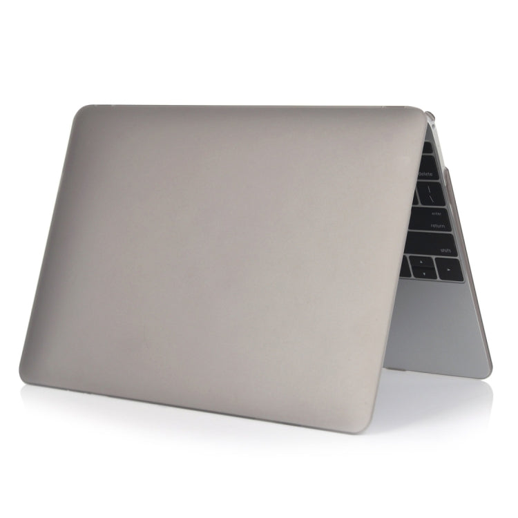 For MacBook Air 13.3 inch A1932 2018 & A2179 2020 & A2337 Laptop Matte Style Protective Case(Grey) - MacBook Air Cases by buy2fix | Online Shopping UK | buy2fix