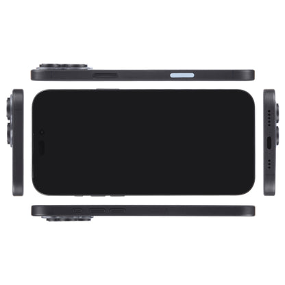 For iPhone 16 Pro Black Screen Non-Working Fake Dummy Display Model (Black) - For iPhone & iPad by buy2fix | Online Shopping UK | buy2fix
