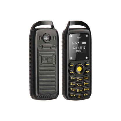 Mini B25 Headphone Mobile Phone, Hands Free Bluetooth Dialer Headphone, MP3 Music, Dual SIM, Network: 2G(Black) - Others by buy2fix | Online Shopping UK | buy2fix